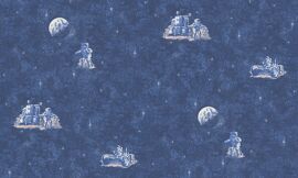 Papier Peint 'astronaute Bleu' Bleu 10mx 0.53 M