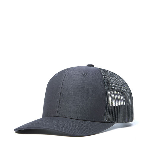 Chapeau De Camionneur Pour Hommes Femmes - Casquette De Baseball De Protection Solaire Pour La Randonnée À Vélo Couleur Carbone + Couleur Carbone Net,Réglable