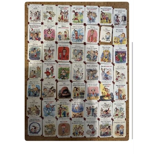 69 Livres Max Et Lili Lot Completcela Revient À 57 Centimes Le Livre. Ne Vends Pas Au Détail+ En Prime Les Livres Boruto, Naruto Et Loud