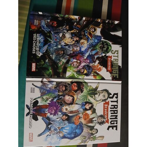 Pack 100% Marvel Strange Academy Tome 1 Et 2