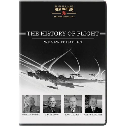 The History Of Flight: We Saw It Happen [Digital Video Disc] Restored, Dolby
