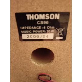 ENCEINTES THOMSON CS 96 / X 2