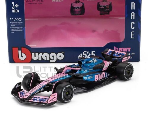 Bburago 1/43 - Alpine A525 - Season Car 2025 (P. Gasly) 38257-G10-Bburago