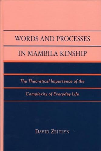Words And Processes In Mambila Kinship