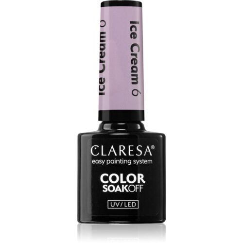 Claresa Soakoff Uv/Led Color Ice Cream Vernis À Ongles Gel Teinte 6 5 G 