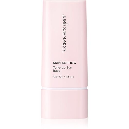 Jung Saem Mool Skin Setting Tone-Up Sun Base Spf50+ Base De Teint Teintée Pour Une Peau Éclatante Spf 50+ 35 Ml 