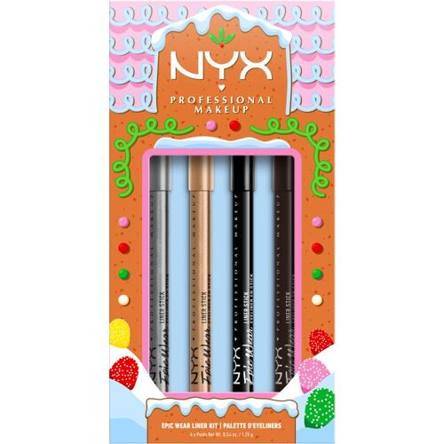 Nyx Professional Makeup Gingerbaddie Land Epic Liner Coffret Cadeau Yeux 