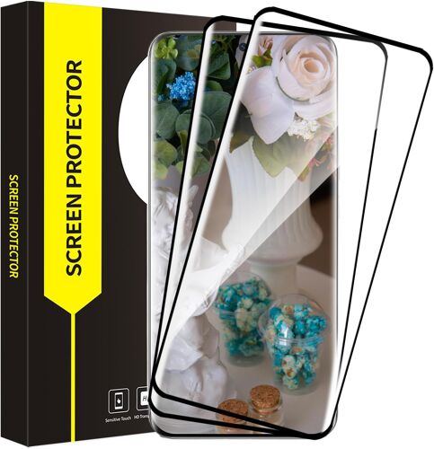 Verre Trempé Pour Honor Magic 6 Pro 5G, Couverture 3D Protection Écran, Tactile Sensible, Dureté 9H, Sans Bulle, Anti Rayures, 2 Pack Grande Clarté Honor Magic 6 Pro Vitre Protection