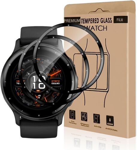 Verre Trempé Pour Garmin Venu 3/Venu 4 45mm, 2 Pièces Sensible Au Toucher, Anti Rayures Protection Écran, À L'épreuve Des Bulles, Anti-Huile, Haute Définition Venu 3 Vitre Protection