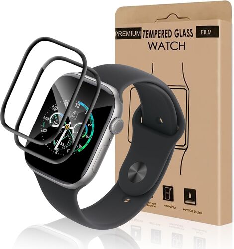 2 Pièces Verre Trempé Pour Apple Watch Series 11 42mm, Couverture 3d Vitre Protection, 0,15mm Tpu Anti Rayures, Sensibilité, Bubble Free, Hd Claire Apple Watch 11 42mm Protection Écran