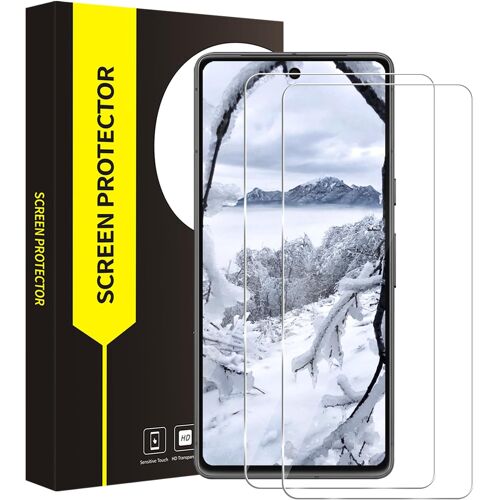 2 Pack Verre Trempé Pour Google Pixel 7A 5G, Dureté 9H Anti Rayures Vitre Protection, Haute Sensibilité, Sans Bulle, 0,33Mm Hd Claire Google Pixel 7A Protection Écran(2,5D Transparent)