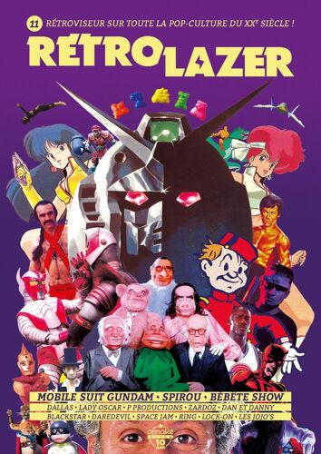 Livre Rétro Lazer N°11 - Mobile Suit Gundam Spirou Bébète Show…