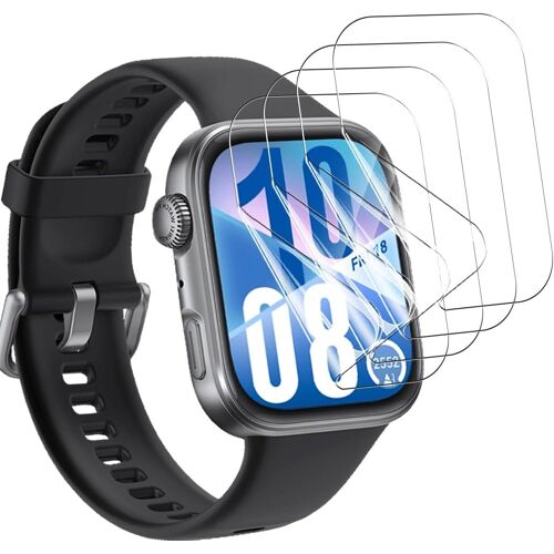 4 Pièces Protection D'écran Flexible Pour Huawei Watch Fit 4, Haute Définition/Anti-Rayures/Couverture Totale, Protection Écran Pour Huawei Watch Fit 4 - Souple Tpu Film
