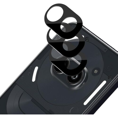 Protection Objectif 3 Pièces Caméra Pour Nothing Phone 2A / Phone 2A Plus /2A+, 9H Verre Trempé Hd Clair, Verre Trempé Caméra Arrière Protecteur, Anti-Rayures