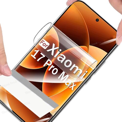 2 Pcs Film Hydrogel Pour Xiaomi 17 / Xiaomi 17 Pro 5G 6.3" Protecteur D'Écran Antidéflagrant Tpu À Membrane Flexible Haute Sensibilité