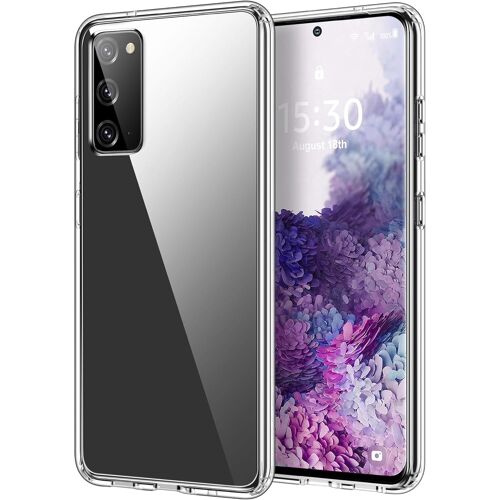 Coque Pour Samsung Galaxy S20 6,2 Pouces, Anti-Jaunissement, Protection Contre Les Chutes, Anti-Rayures Transparente Hard Back Phone Cover - Crystal Clear