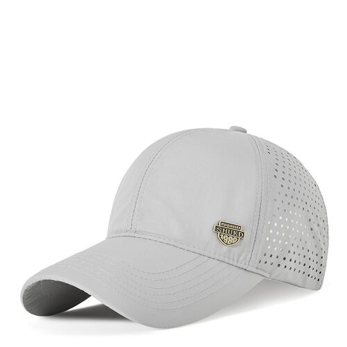 Casquette De Baseball De Protection Solaire D'été Pour Hommes Femmes Chapeau De Protection Solaire Séchage Rapide Gris Clair,Xl (59-62 Cm)