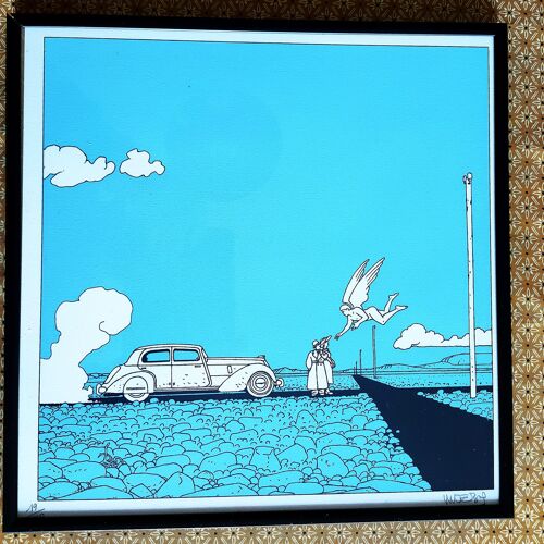 Moebius – Sérigraphie L’Ange – Edition Limitée – Signée – Stardom – 1998