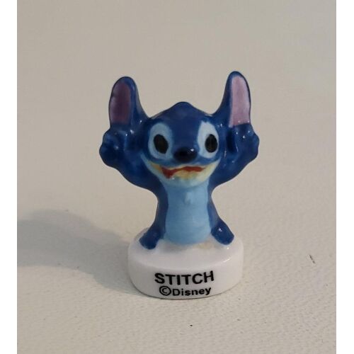 Fève Des Rois - Stitch - Bras Levés- Disney - H 2,8 Cm