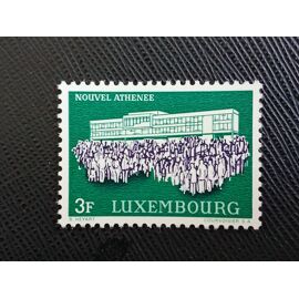 Timbre Luxembourg Y T 650 Inauguration Du « Nouvel Athénée » (Centre Éducatif) 1964 (010310 )