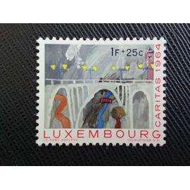 Timbre Luxembourg Y T 655 Dessin Du « Pont Du Grand-Duc Adolphe » (010310 )