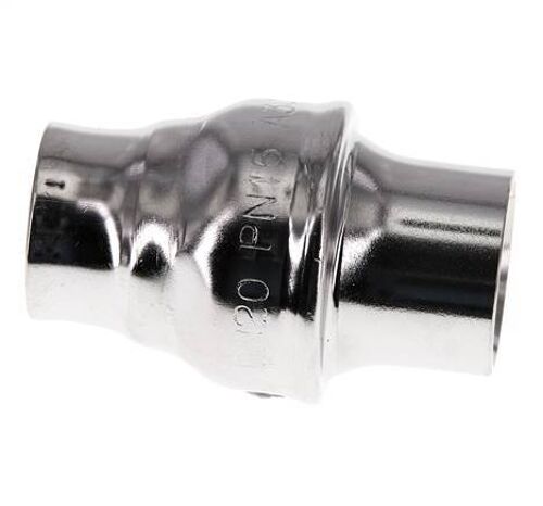 G3/4'' Acier Inoxydable 304 Clapet Anti Retour FKM 0.03-16bar (0.44-232psi) - Goupille Renforcée [8 Pièces]