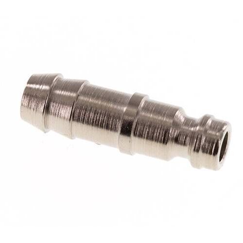 Acier trempé DN 5 Air Coupling Plug 9 mm Hose Pillar [2 Pièces]