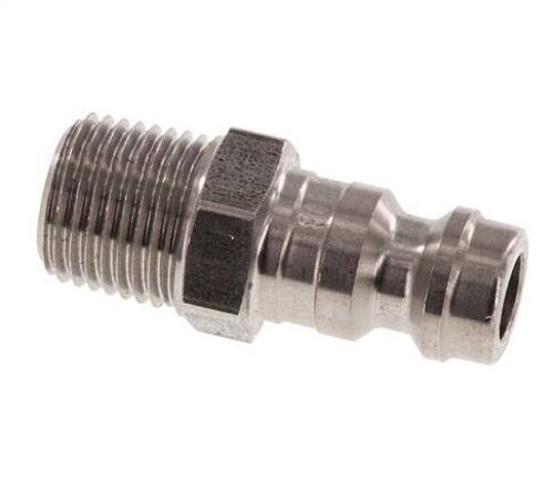 Acier inoxydable DN 5 Bouchon de raccord d'air 1/8 pouce NPT mâle