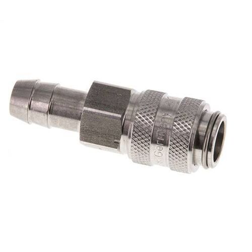 Acier inoxydable DN 5 Manchon d'accouplement d'air 9 mm Pilier de tuyau