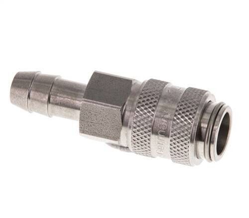 Acier inoxydable DN 5 Manchon d'accouplement d'air 8 mm Pilier de tuyau