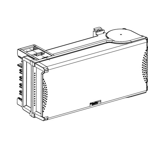 APC Coffret de départ KSB63SD4 63A tripolaire, Bouton + interrupteur, Blanc