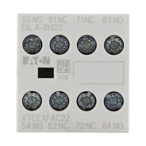 Contact Auxiliaire Eaton Eaton Moeller 4 Contacts 2 Nf + 2 No à Vis ( Prix Pour 1 )