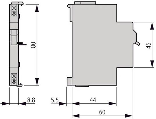 Moeller Hilfsschalter Faz-xhin11 Eaton Moeller) 286054