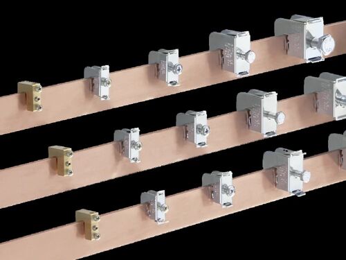 Rittal SV Bornier De Conduction 5mm 1-4mm² - 3450500 [15 Pièces]