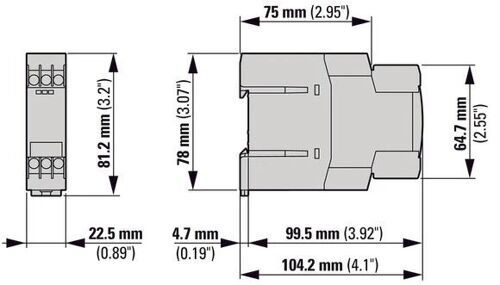 Eaton ETR4-11-A Relais De Retard Industriel 24-240V - 031882