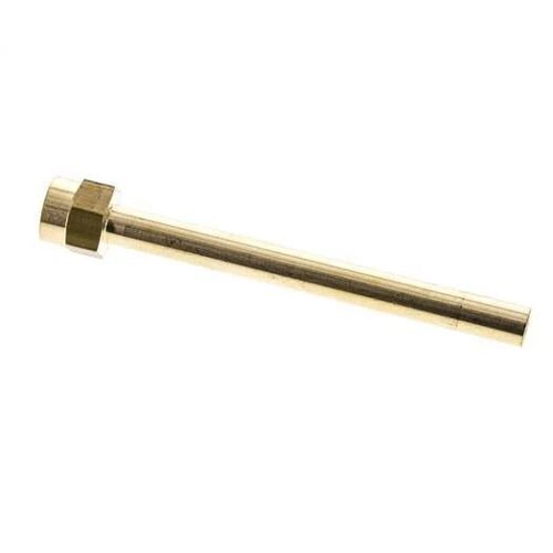 Tuyau en laiton à filetage femelle M14x1.5 de 120 mm de long
