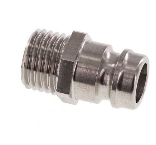 Bouchon de raccord de moule DN 9 en acier inoxydable filetage mâle M14x1.5
