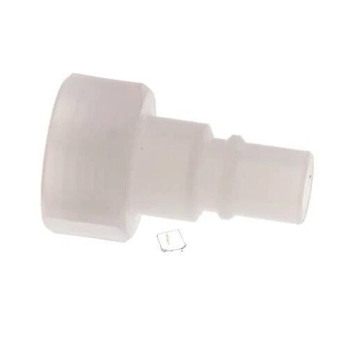 PVDF DN 7.2 Bouchon d'accouplement G 3/8 pouce filetage femelle