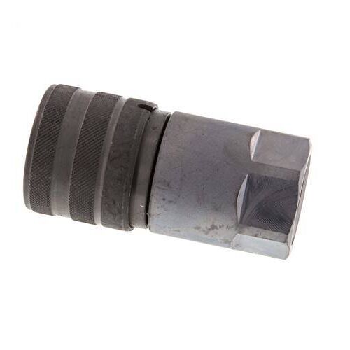 Acier DN 19 à face plate, prise hydraulique G 1 pouce, filetage femelle ISO 16028 D 30mm