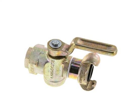 Coupleur à griffes pour vanne d'étranglement G 1/2'' DIN 3486 Fonte