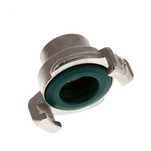 Coupleur femelle 1/2'' GEKA pour tuyau d'arrosage en acier inoxydable