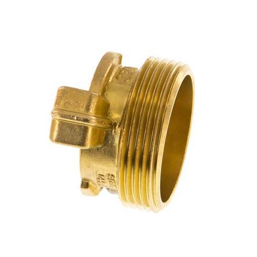 Coupleur en laiton pour tuyau d'arrosage GEKA mâle 1 1/2'' KTW