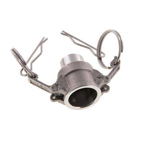 Raccord Camlock DN 15 (1/2'') en acier inoxydable à souder (21,3 mm) Type B (AS) MIL-C-27487