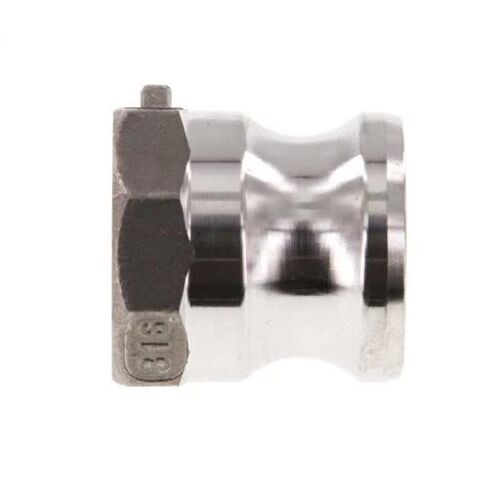 Accouplement Camlock DN 20 (3/4'') en acier inoxydable R 3/4'' à filetage mâle Type B MIL-C-27487