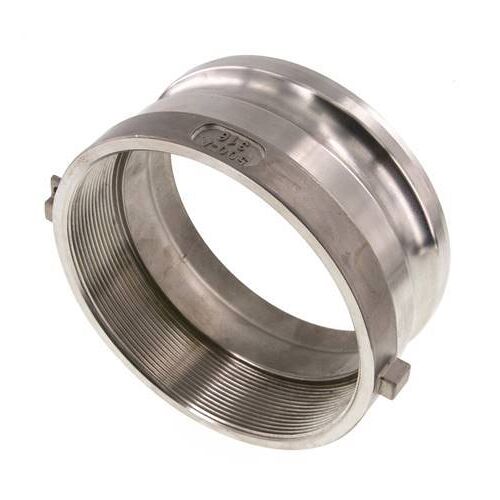 Accouplement Camlock DN 120 (5'') en acier inoxydable R 5'' à filetage mâle Type B MIL-C-27487