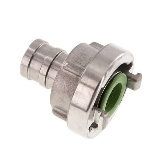 32 (44 mm) Coupleur Storz en laiton Pilier de tuyau de 25 mm rotatif