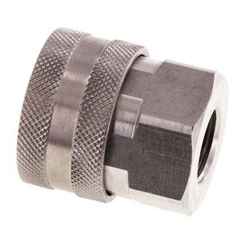 Coupleur DN 10 en acier inoxydable pour machine à laver Douille G 3/8 pouce filetage mâle