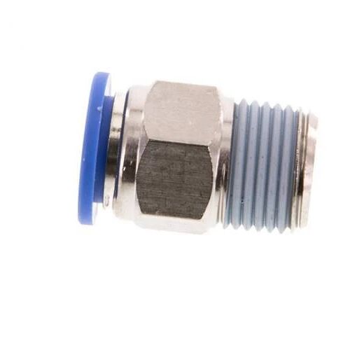 raccord enfichable 14mm x R1/2'' avec filetage mâle Laiton/PA 66 NBR
