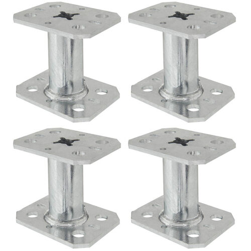 Simpson Strong Tie - Lot De 4 Pieds De Poteau De Petite Dimension Ppmini70