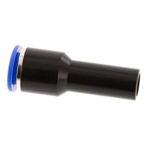 Raccord enfichable 12mm x 14mm avec bouchon PA 66 NBR [2 Pièces].